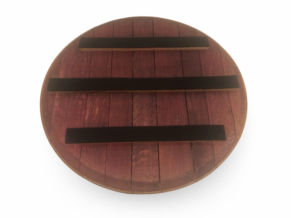 Round Barrel Head Serving Platter