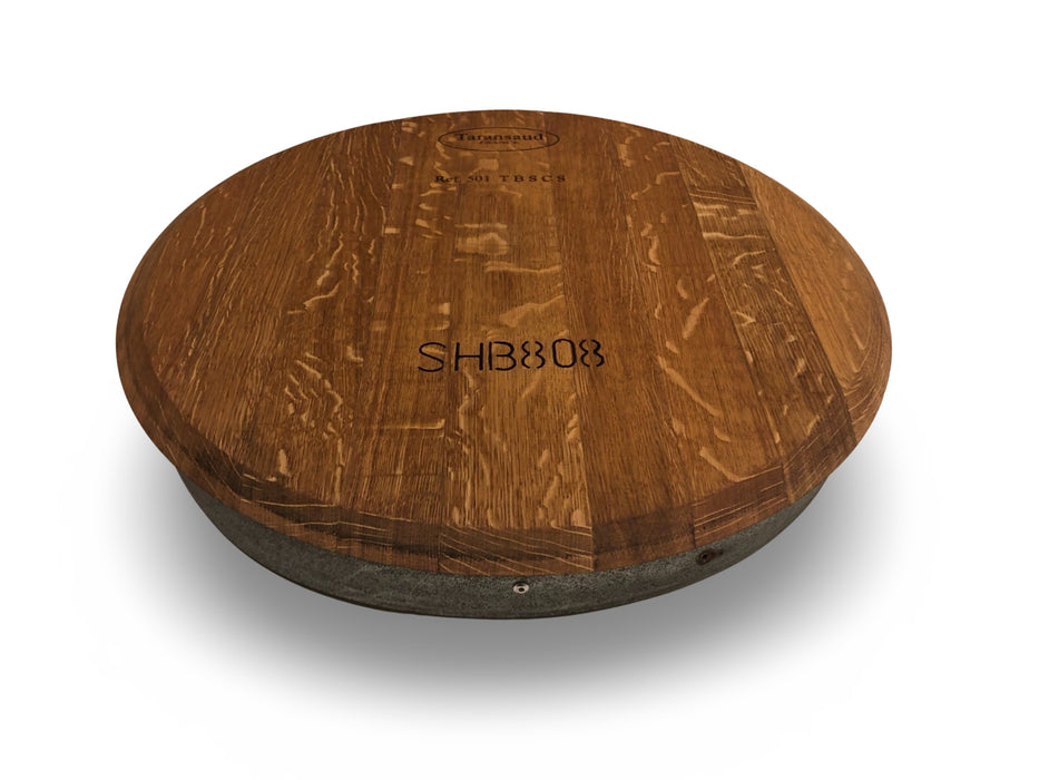 Round Barrel Head Lazy Susan