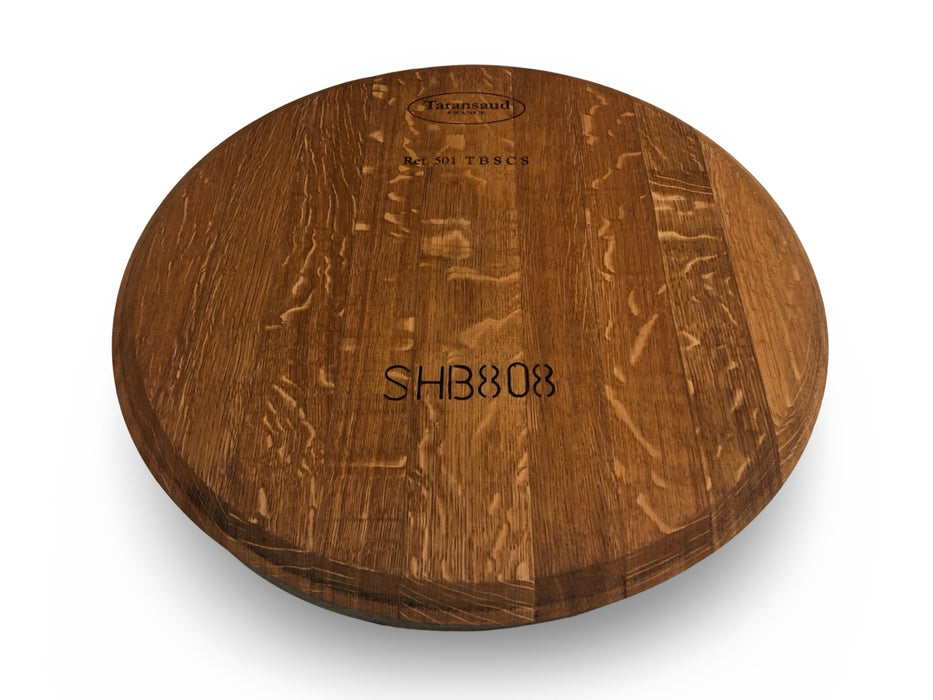 Round Barrel Head Lazy Susan