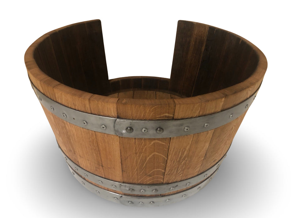 Round Half Barrel Dog Bed