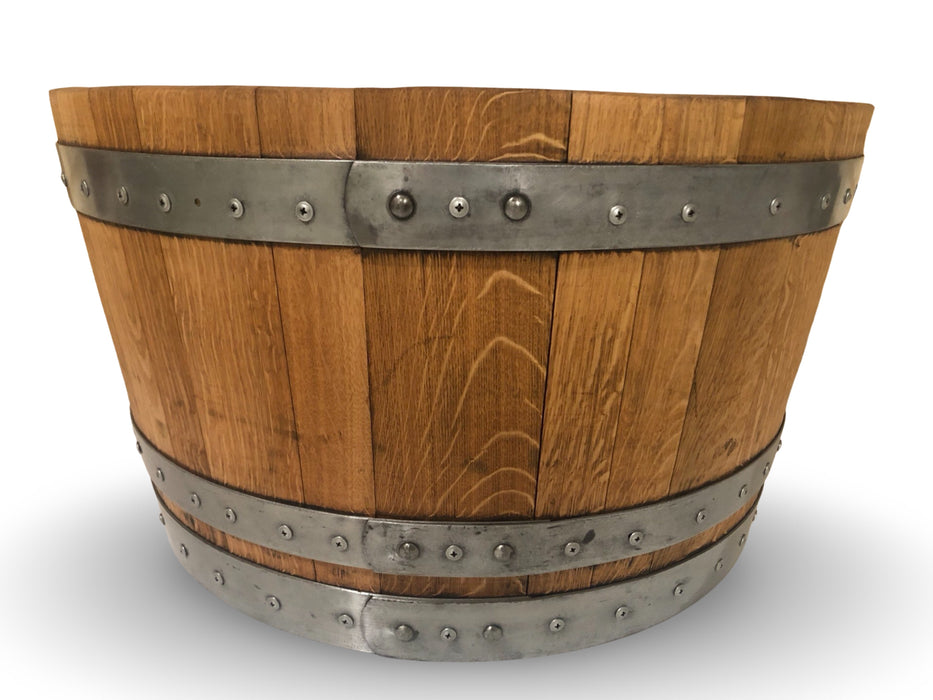 Round Half Barrel Dog Bed