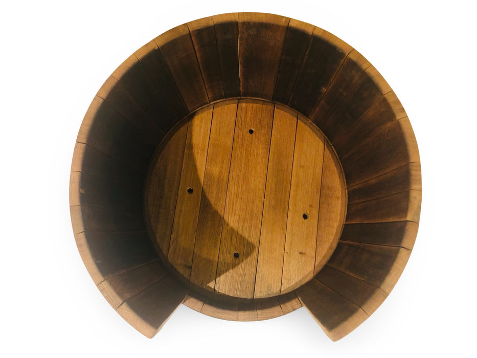 Round Half Barrel Dog Bed