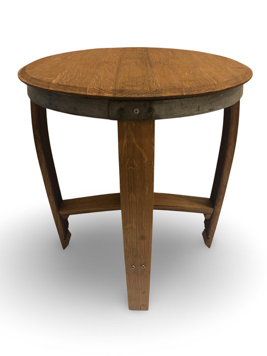 Round Barrel Side Table