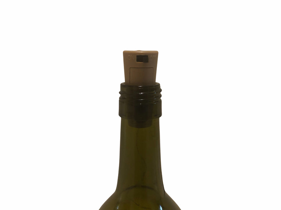 Wine bottle fairly light