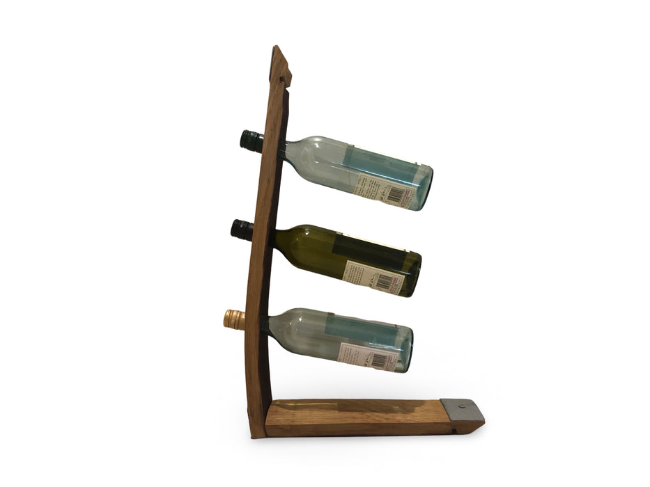 Barrel Stave Vertical Wine Rack