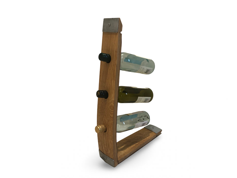 Barrel Stave Vertical Wine Rack